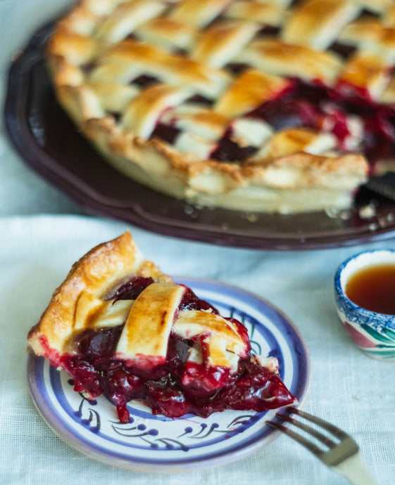 Sara’s Vegan Blackberry Pie