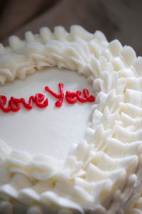 9'' Fully Iced Red Velvet Cake (Vegan)