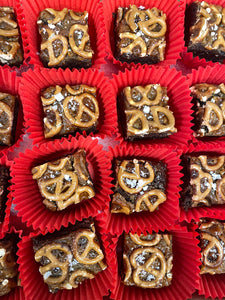 Box of 24 Miso Caramel Brownie Bites