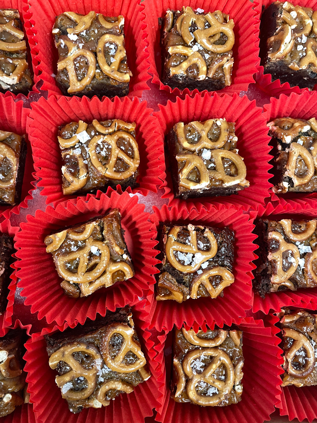 Box of 24 Miso Caramel Brownie Bites