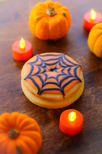 Halloween Empire Box: 2 Spider Web Empires with Apricot Jam, 2 Halloween Sprinkle Empires with Raspberry Jam