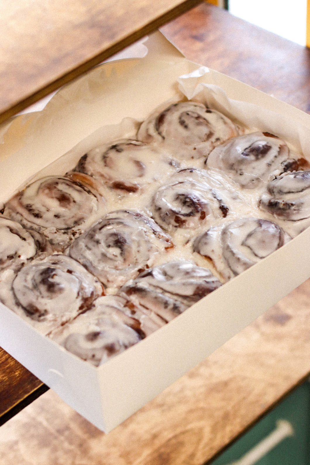 Box of 12 Vegan Cinnamon Buns