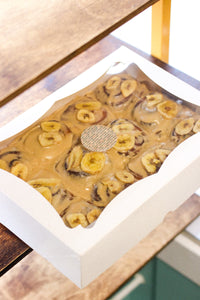 Box of 12 Vegan Banoffee Buns